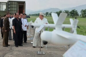 Kim Jong-un Oversees Testing of North Korea’s New Kamikaze Drones