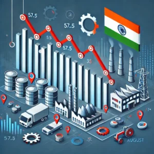 India’s Manufacturing PMI Falls to 57.5 in August, Missing Expectations of 57.9 and Hitting 3-Month Low
