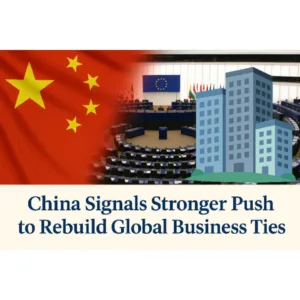 China Signals Stronger Push to Rebuild Global Business Ties