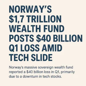 Norway’ $1.7 Trillion Wealth Fund Posts $40 Billion Q1 Loss Amid Tech Slide