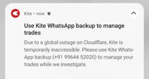 Cloudflare Outage Disrupts Indian Trading Platforms – Full Report Cloudflare Outage Disrupts Indian Trading Platforms – Full Report