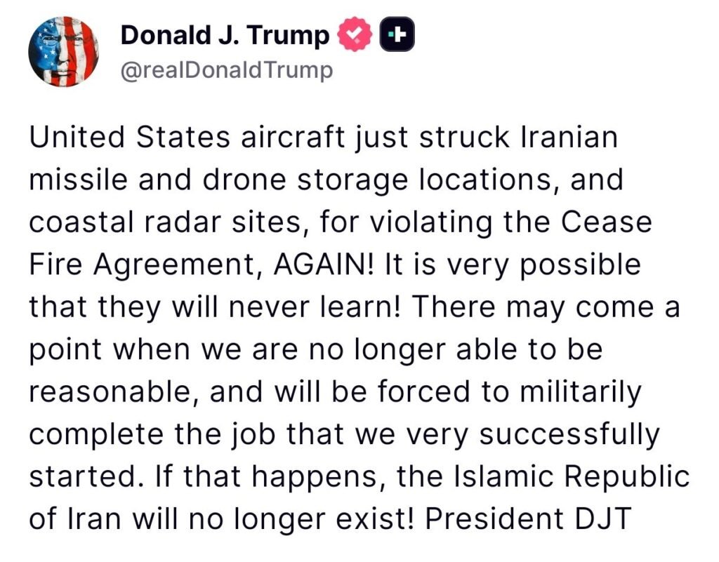 US Hits Iran Again After Tanker Attack, Tehran Strikes Back US Hits Iran Again After Tanker Attack, Tehran Strikes Back