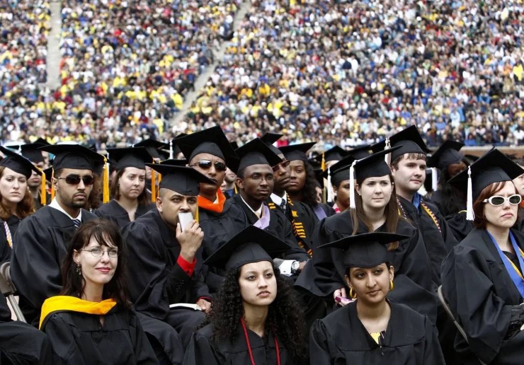 In 2022-23, a record number of Indian students pursued higher education in the US, comprising over 25% of the one million international students. In 2022-23, a record number of Indian students pursued higher education in the US, comprising over 25% of the one million international students.